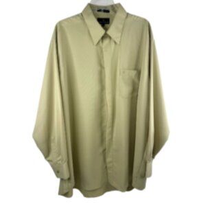 Stacy Adams Men's Yellow shirt Size: 18 (34-35)